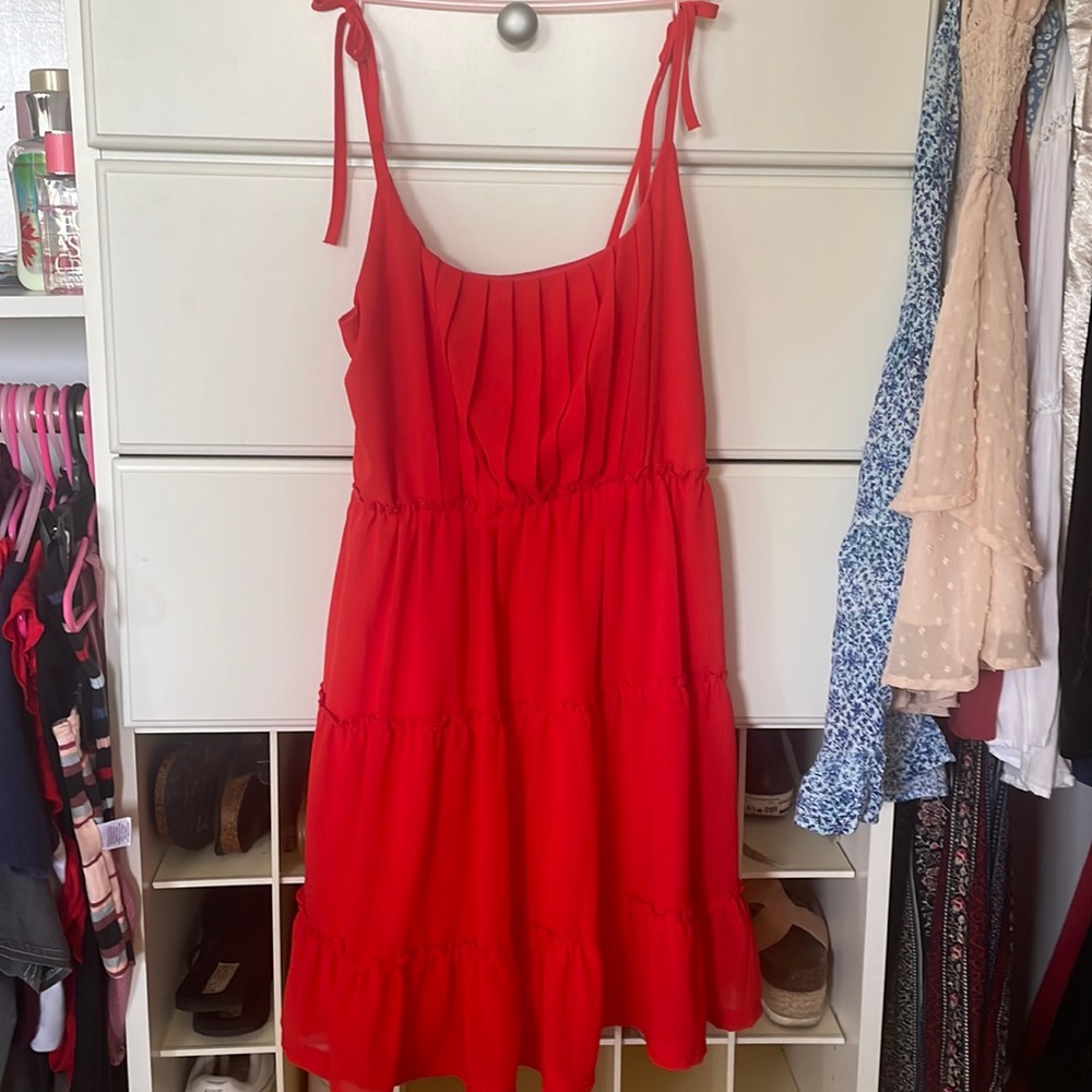 Red Sun Dress